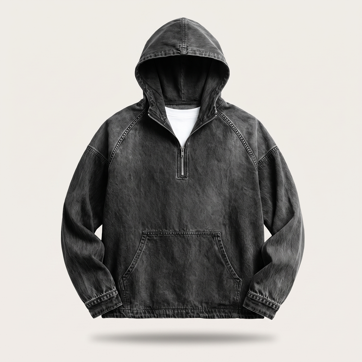 TON - CHAQUETA DE JEAN RIVINGTON CON MEDIA CREMALLERA PARA HOMBRE