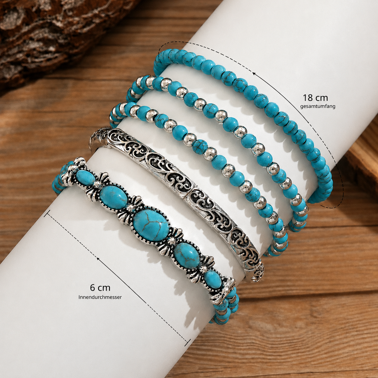 Azura | Conjunto de Pulseras Bohemias para Mujer