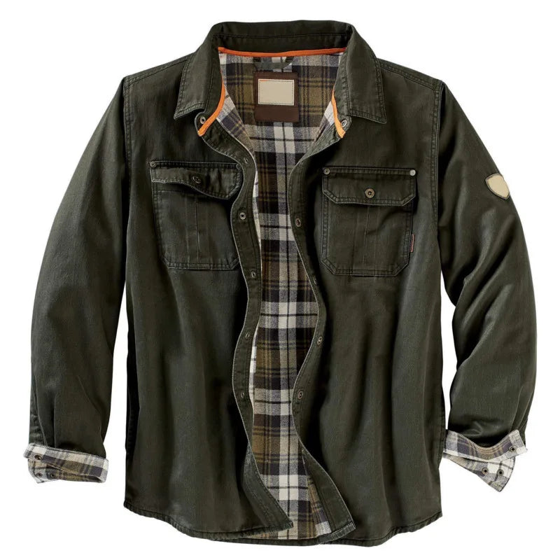 Castell | Chaqueta Vintage Casual para Hombre