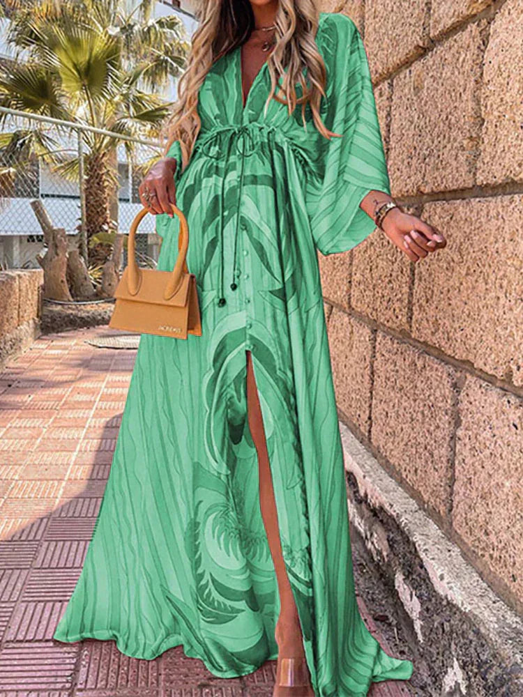 Daria - Túnica Kaftan de Vacaciones para Mujer