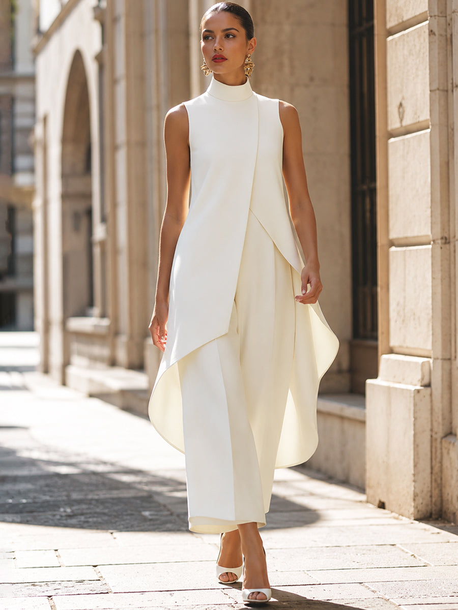 Martina - Mono largo de caída elegante para Mujer