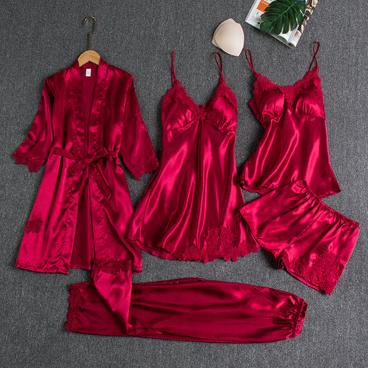 Helene | Conjunto de pijama de 5 piezas de Mujer