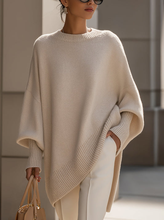 Anneta | Suéter tipo poncho de gran tamaño