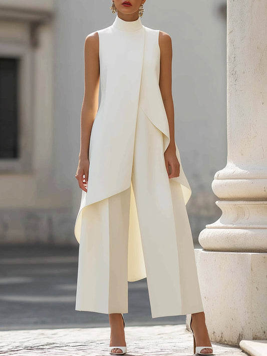 Martina - Mono largo de caída elegante para Mujer