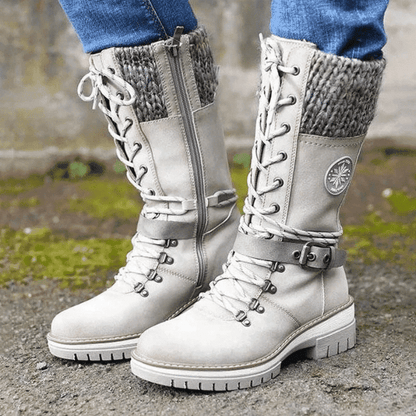 FrostLuxe™ - Botas impermeables con cordones