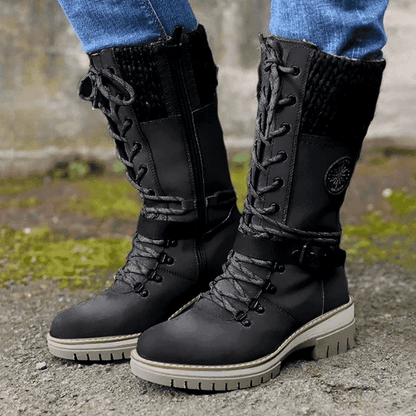 FrostLuxe™ - Botas impermeables con cordones