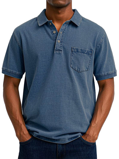 Maxime™ | Polo casual vintage para hombre