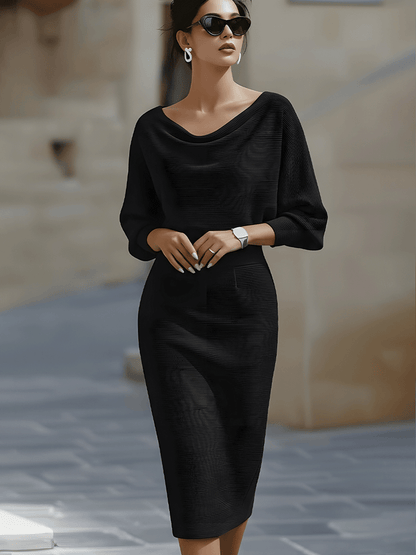 Lydia | Vestido Midi Elegante para el Día a Día para Mulher