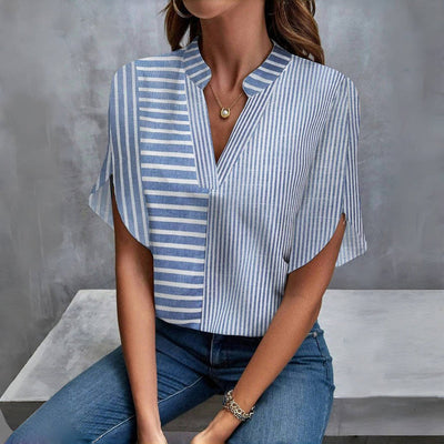 Blusa casual de rayas