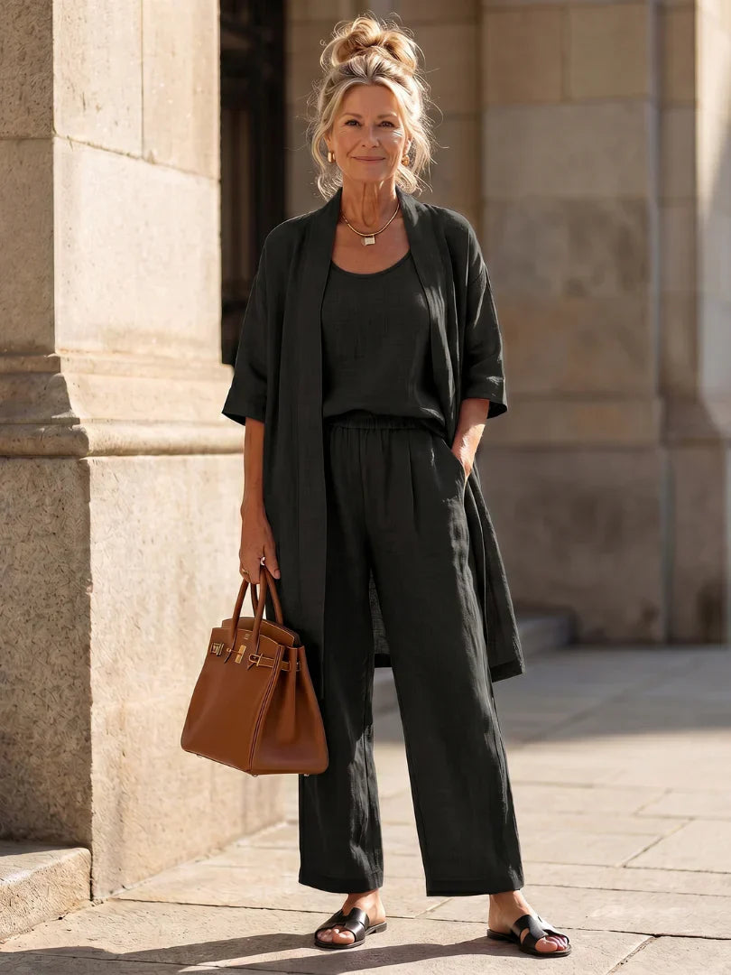 Linnea | Conjunto de Lino Ligero para Mujer