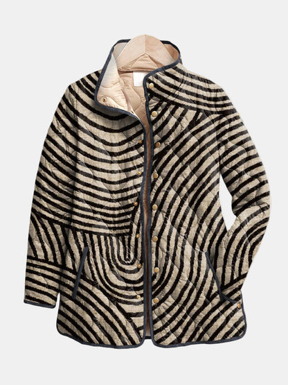 DELACROIX | Chaqueta Acolchada Círculos Dibujados Léa