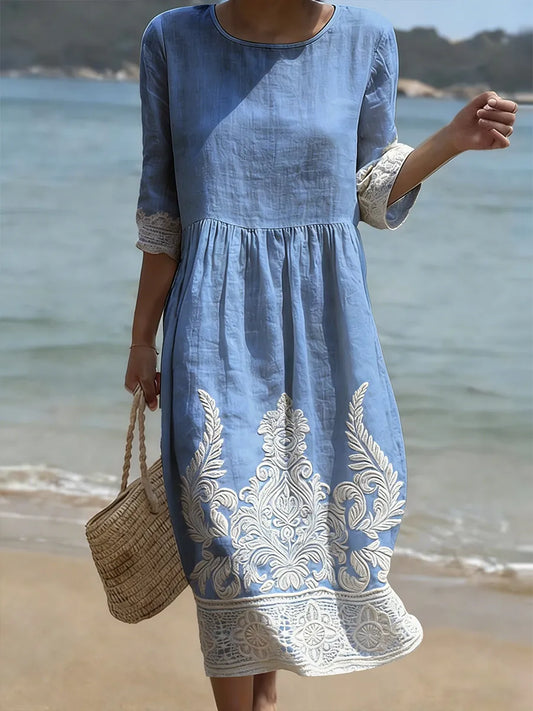 Ambre | Vestido Floral Elegante para Mujer