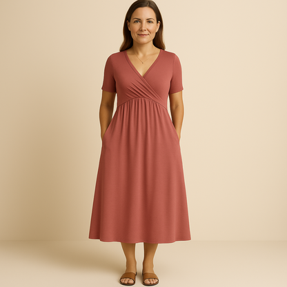 ANNELIES – VESTIDO ANCHO LIGERO