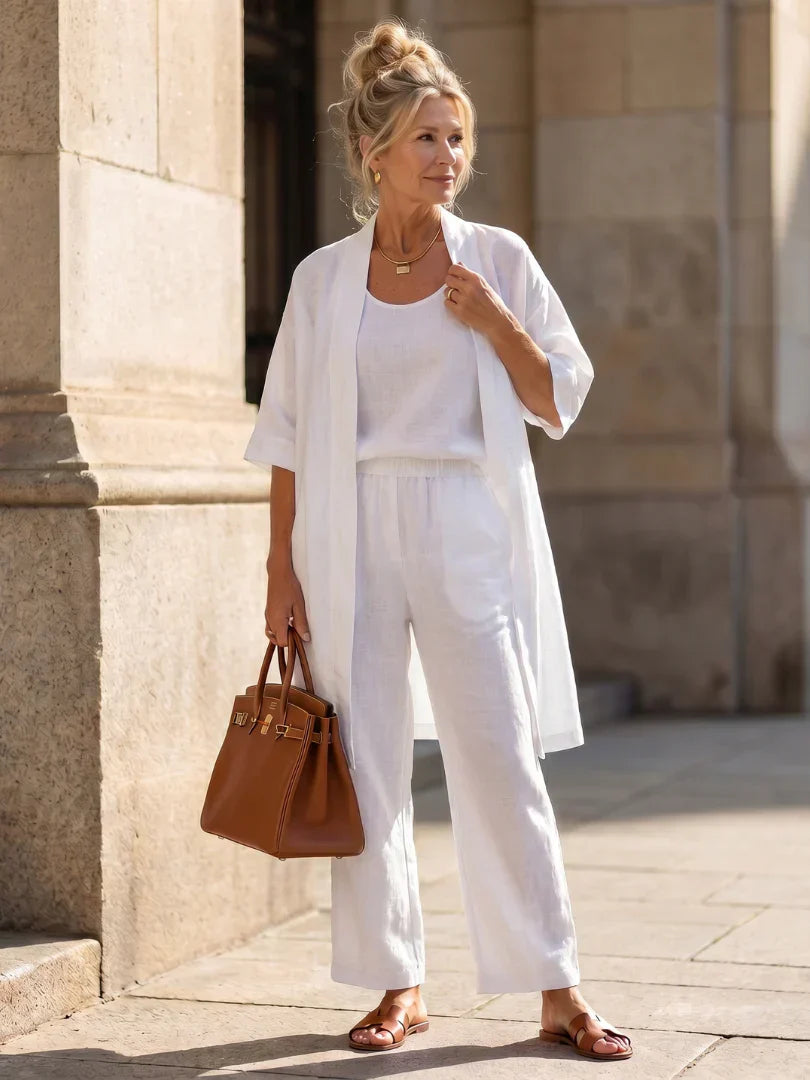 Linnea | Conjunto de Lino Ligero para Mujer