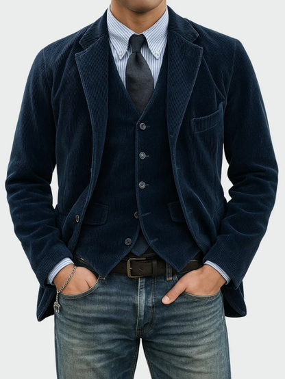 Tommy™ | Conjunto de 2 piezas: Blazer y Chaleco