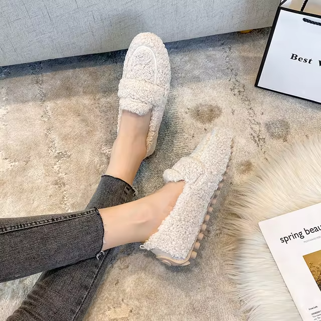 Solenne | Mocasines cálidos con un diseño elegante