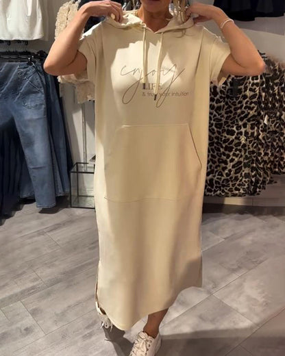 Saskia™ | Vestido casual con capucha