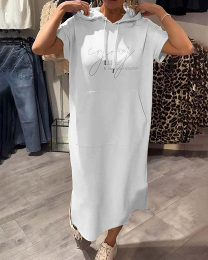 Saskia™ | Vestido casual con capucha