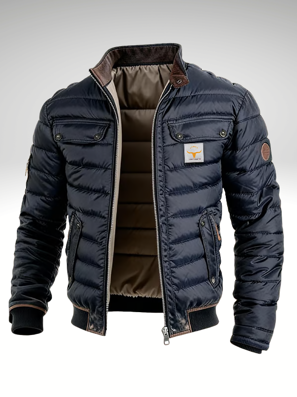 Russell | Chaqueta de temporada intermedia vintage para Hombre