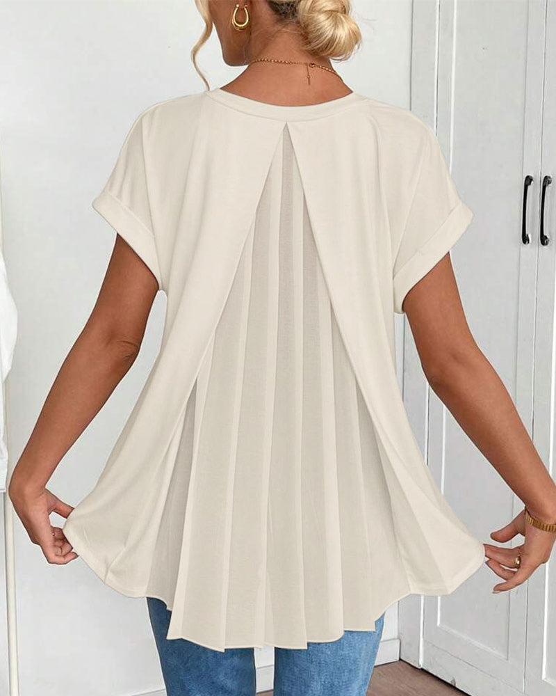 irenne - Camiseta de Manga Corta para Mujer