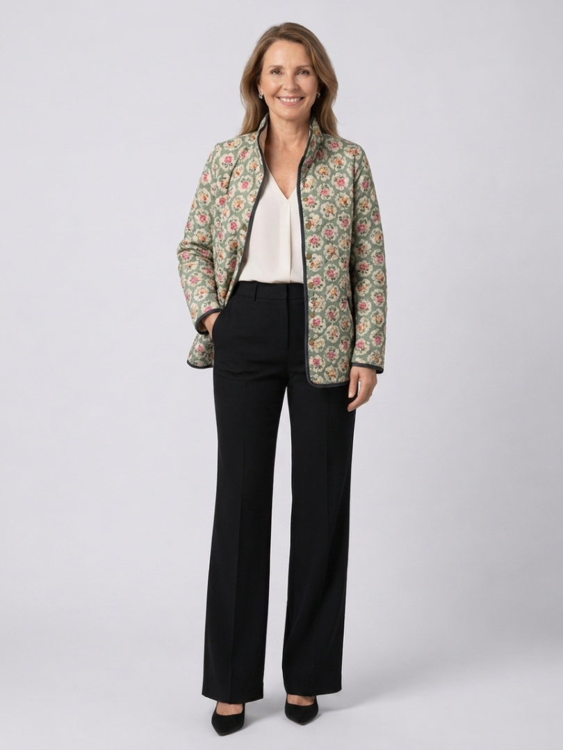 DELACROIX | Chaqueta Acolchada Tapicería Floral Amélie