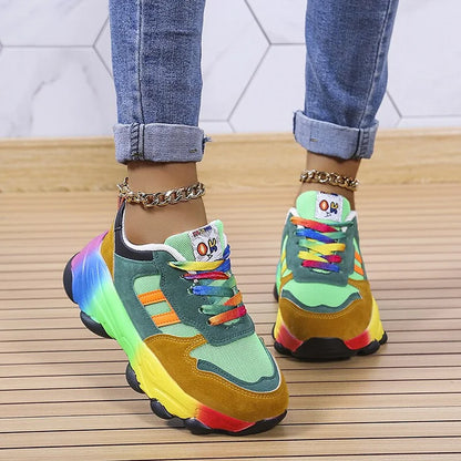 Isolina | Zapatillas Coloridas de Confort para Mujer