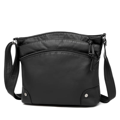 Elfriede - Bolso casual de gran capacidad de color liso