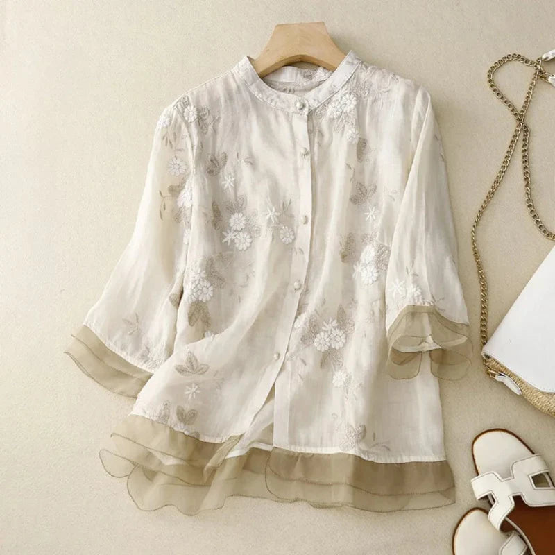 Laurienne™ | Blusa bordada