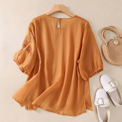 Laurienne™ | Top bordado