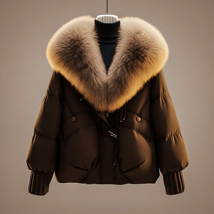 Evelien – Abrigo de Mujer invierno acolchado con cuello suave