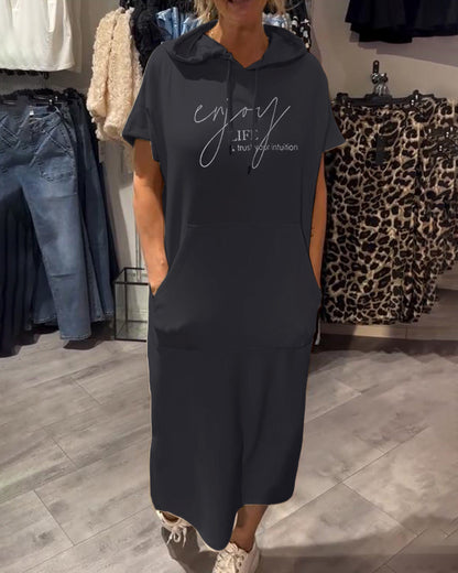 Saskia™ | Vestido casual con capucha