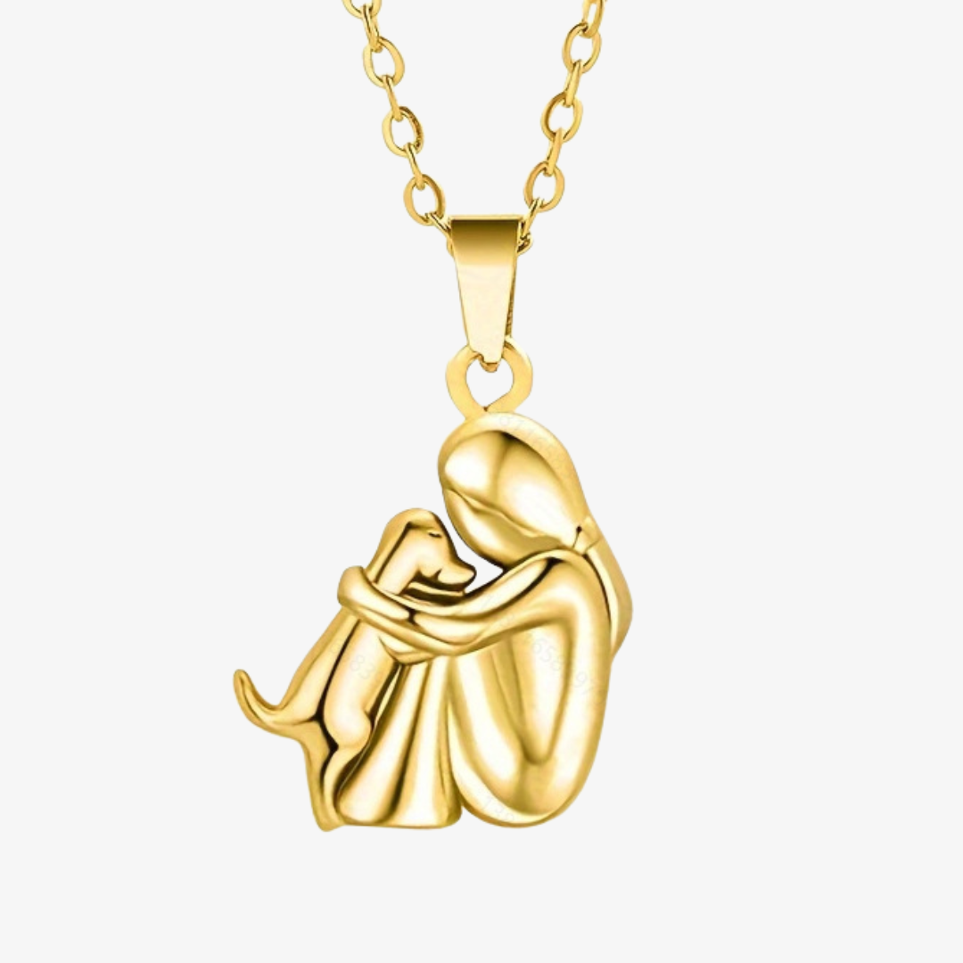 Elin™ | Collar con colgante de perro
