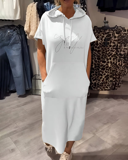 Saskia™ | Vestido casual con capucha