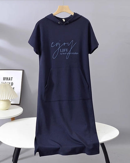 Saskia™ | Vestido casual con capucha