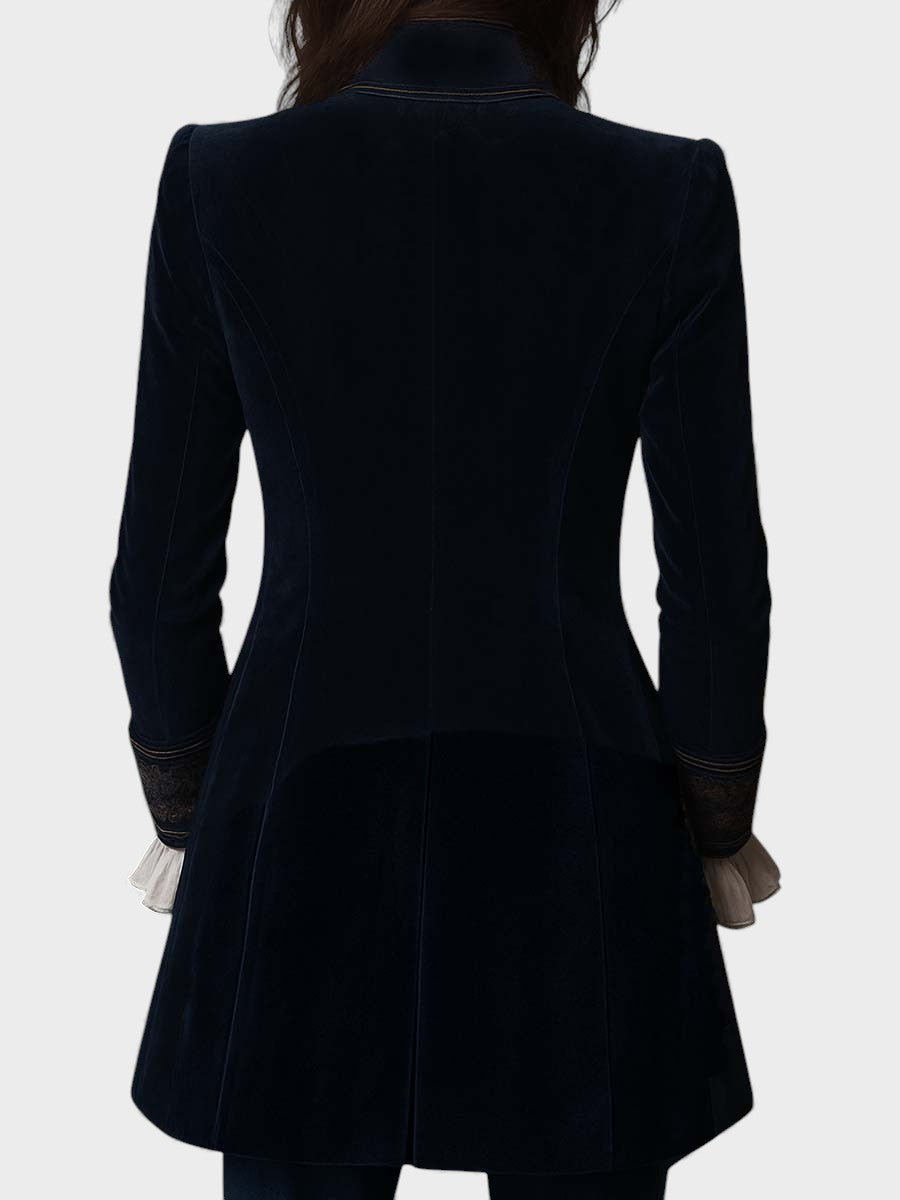 Nuria | Chaqueta de Veludo Elegante para Mujer