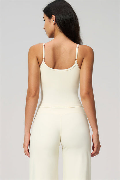 Nexus - El Conjunto de Top de Tirantes y Pantalones Cortos de Pierna Ancha para Mujer