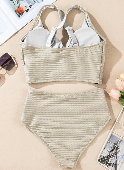 Marina - Bikini de Forma de Onda para Mujer