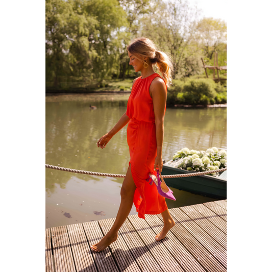 Kasia – Vestido Midi elegante primavera verano