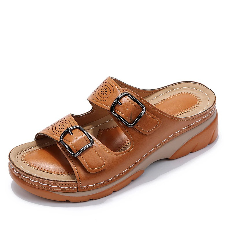 Sandalias Olimpia™ Modelo Comfy y Versátil – Sofia Mérida