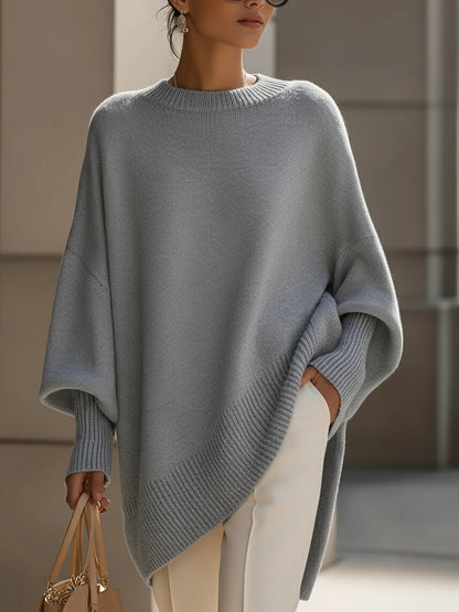 Anneta | Suéter tipo poncho de gran tamaño