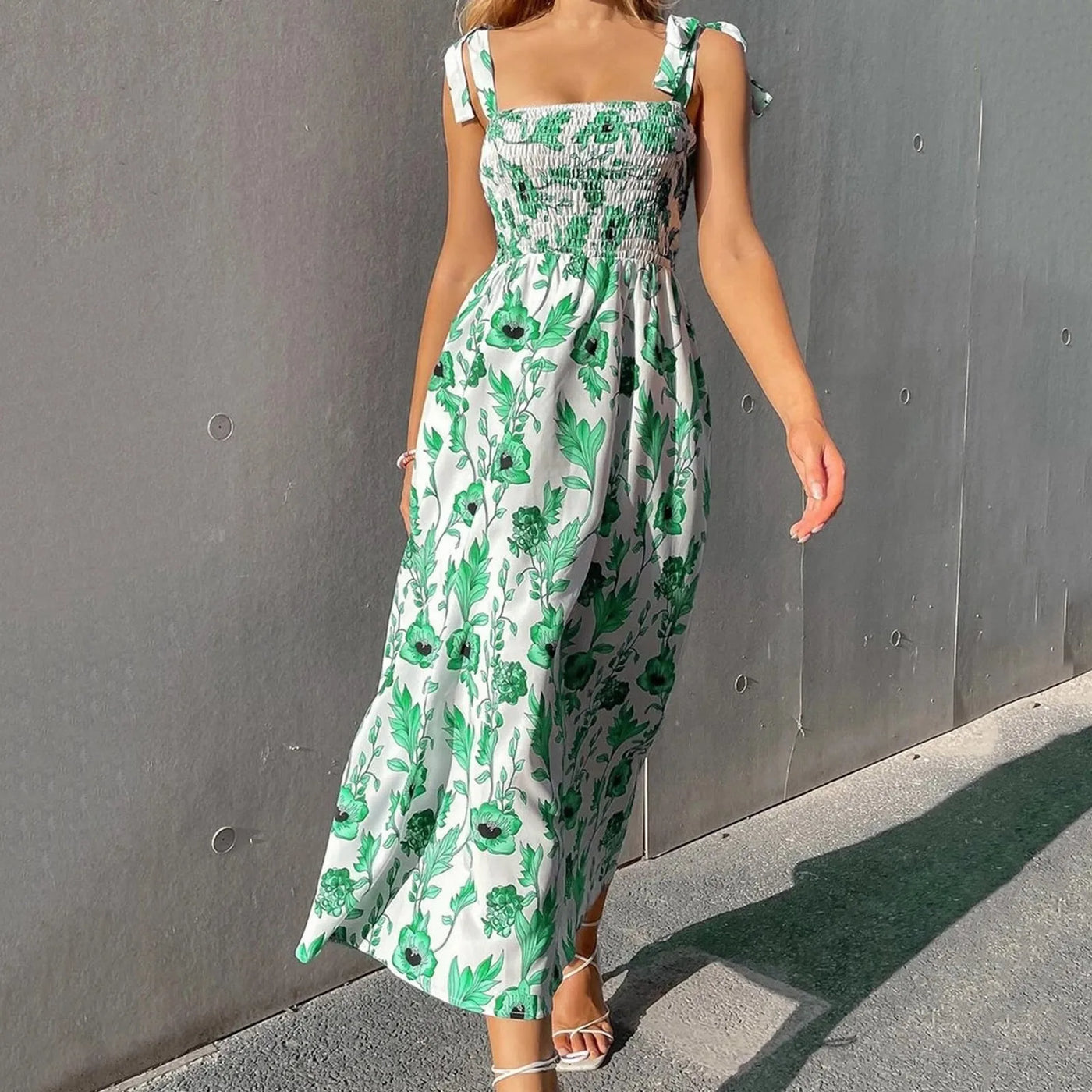 Nara™ Vestido holgado sin mangas con tirantes para mujer