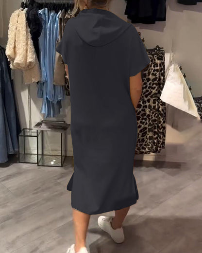 Saskia™ | Vestido casual con capucha