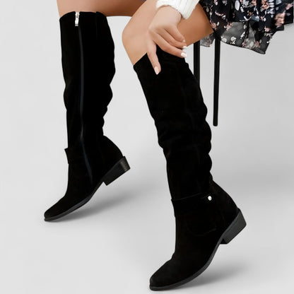 Charlotte | Botas altas de ante para Mujer