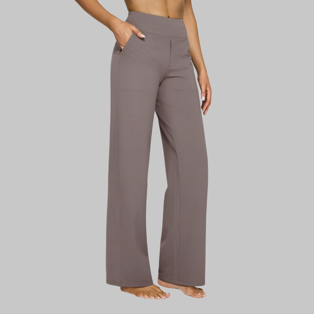 Calista | Pantalones elegantes en jersey suave