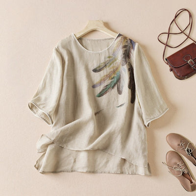Laurienne™ | Camiseta estampada