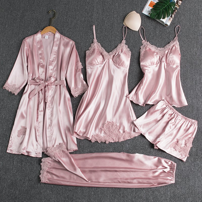 Helene | Conjunto de pijama de 5 piezas de Mujer