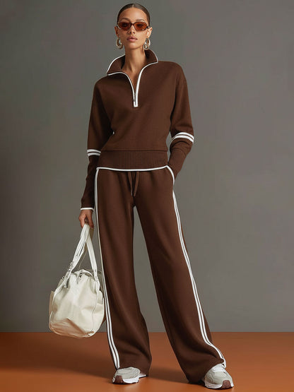 Marietta | Blusa y pantalón con piernas anchas para Mujer