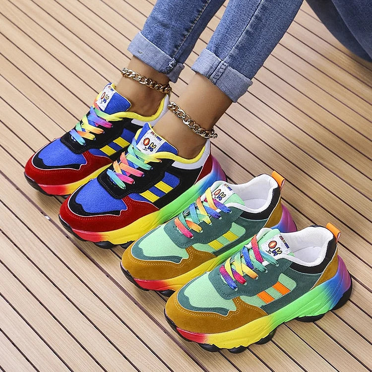 Isolina | Zapatillas Coloridas de Confort para Mujer