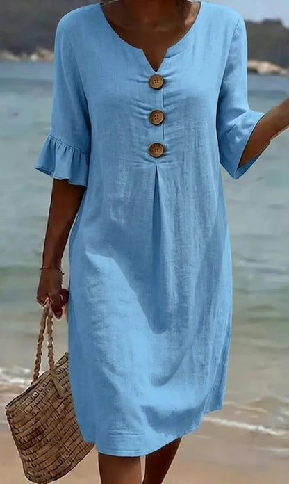 Tisha - Vestido casual con estampado floral para Mujer