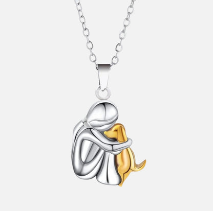 Elin™ | Collar con colgante de perro